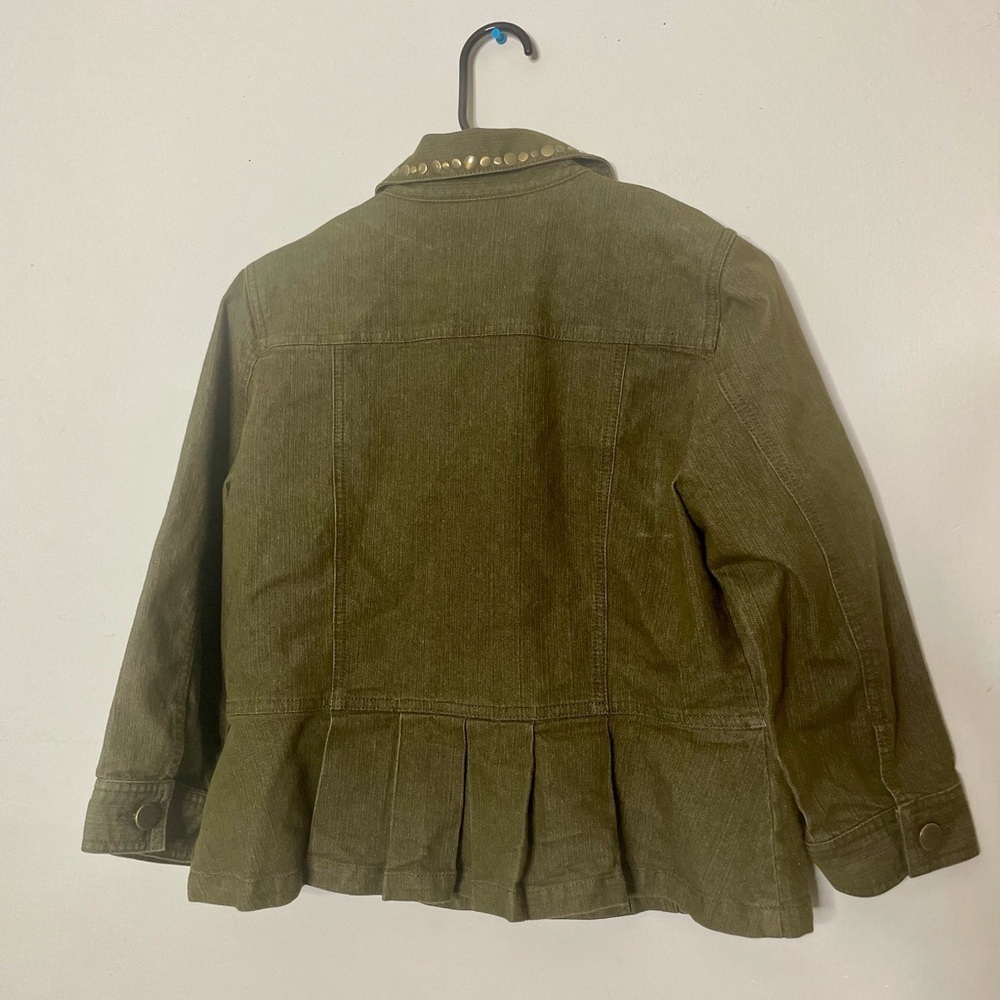 Ruby Rd. Olive Jean Jacket with Studs - Picture 2 of 9